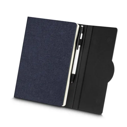 Caderno Capa em RPET e Detalhe em Bambu-CAD145