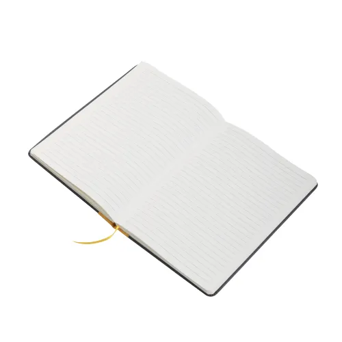 Caderno A5 em couro reciclado-CAD485