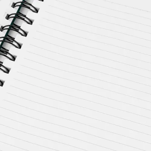 CADERNO PAUTADO COM WIRE-O - VERDE - 23,5X18CM - 100 FLS-LE-30605-NA