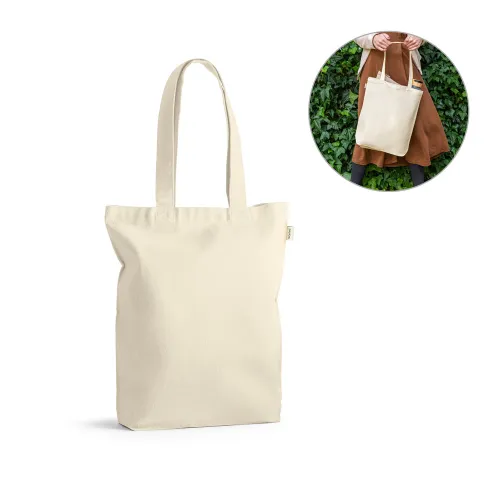 CAMPINAS. Sacola 100% algodão reciclado (220 g/m²)-92372