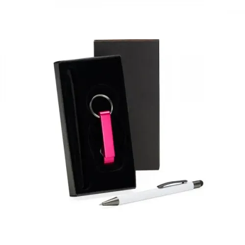 CANETA E CHAVEIRO - 2 PÇS-CC-87A49