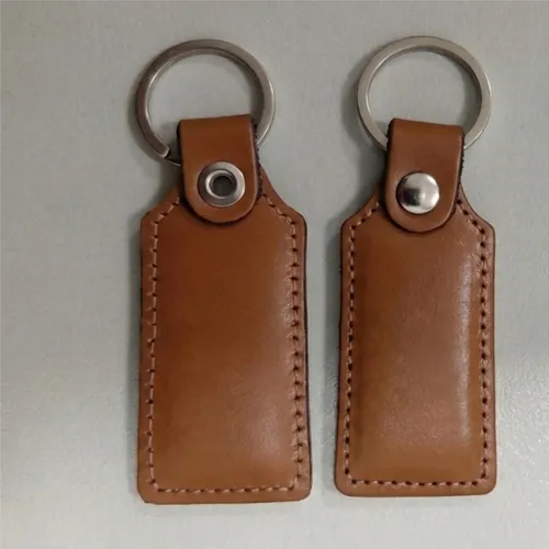 CHAVEIRO COURO PERSONALIZADO-R-CH-11-LC
