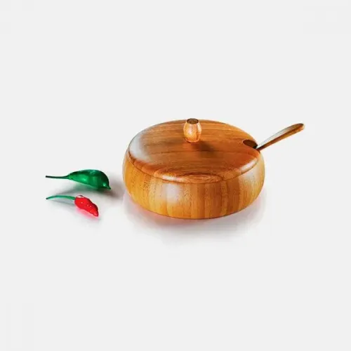 FARINHEIRA EM BAMBU BARCELONA - 0,4 L - 2 PÇS-CJ-00673