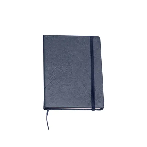 #Caderneta tipo Moleskine-13417-AZU