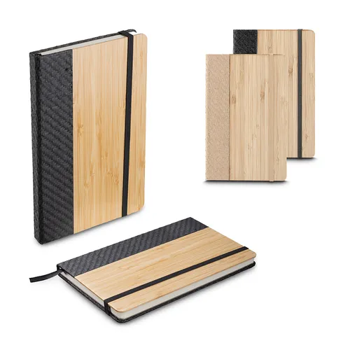 Caderno A5 Capa em Bambu-CAD009
