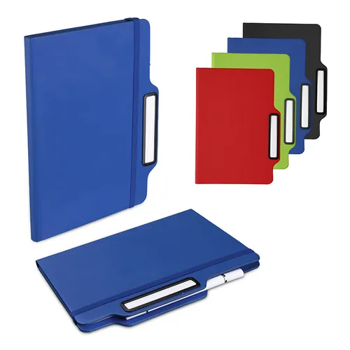 Caderno A5 Capa em PU c/ Caneta-CAD004C