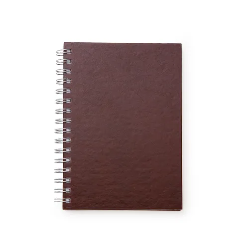 #Caderno Pequeno de Couro Sintético-13601-MARROM #Caderno Pequeno de Couro Sintético-13601-MARROM