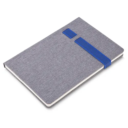 #Caderno Porta Celular e Caneta-14036-AZU