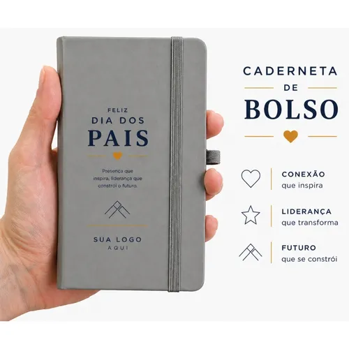 Caderneta de Bolso Personalizada – Smart Notes-CAD003