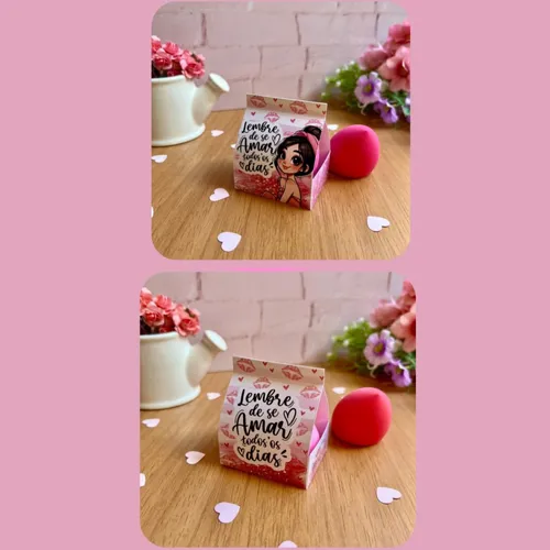 Caixinha com Esponja de Maquiagem-032DL