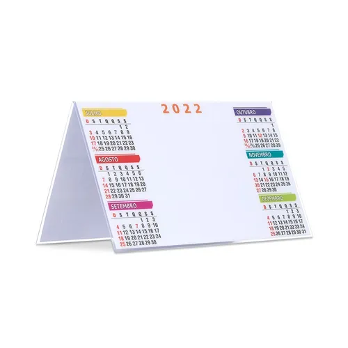 #Calendário Plástico de Mesa-13039-BRA #Calendário Plástico de Mesa-13039-BRA