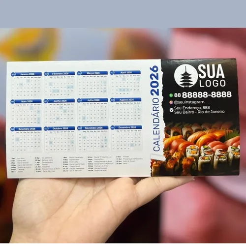 Calendário de Mesa Triângulo-281SI