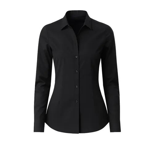 Camisa social manga longa feminina-LN594UU006