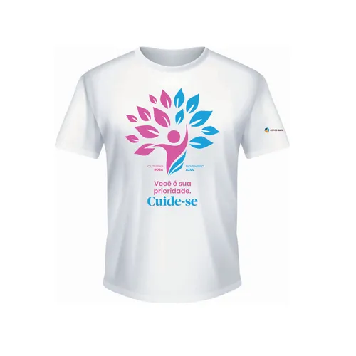 Camiseta gola careca malha fria-LN161MD016