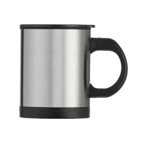 #Caneca 400ml com Misturador PRATA-13220-PRA