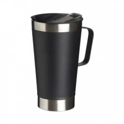 Caneca Térmica Inox com Abridor 500ml-04082-PRE