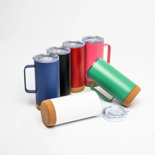 Caneca Térmica com Cortiça de 500ml-18839