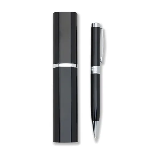 #Caneta Metal com Estojo-13839-PRE