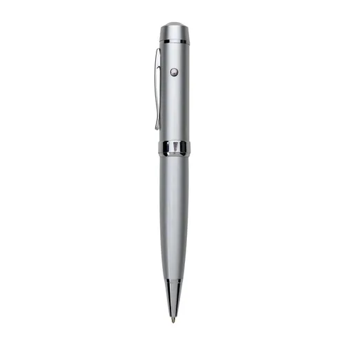 Caneta Pen Drive 8GB e Laser PRATA-007V2-8GB-PRA