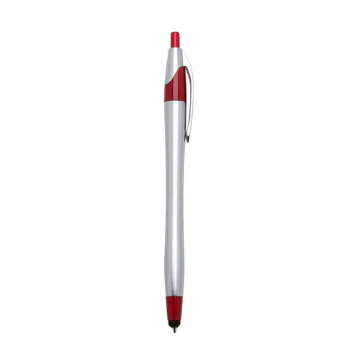 #Caneta Plástica Touch-12638D-VM