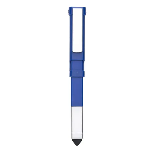 #Caneta Plástica Touch com Ferramentas-13543-AZU