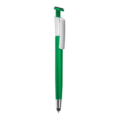 #Caneta Plástica Touch com Suporte-14440-VD #Caneta Plástica Touch com Suporte-14440-VD