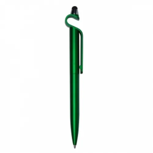 #Caneta Plástica Touch com Suporte-13876-VD #Caneta Plástica Touch com Suporte-13876-VD