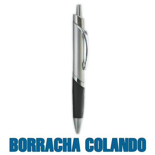#Caneta Plástica Triangular-00818-PRE