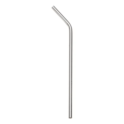 #Canudo Curvado 200mm Inox-14147