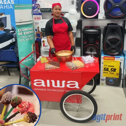 Carrinho de Brigadeiro de Colher-AG1005