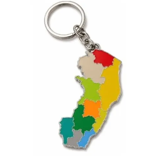 Chaveiro Mapa Fundido-294KR