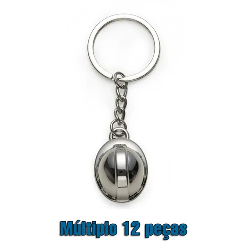 #Chaveiro Metal Capacete-13140
