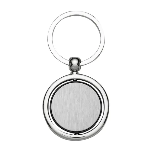 #Chaveiro Metal Giratório-P@12579-PRA