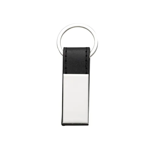 #Chaveiro Metal com Couro-10026-PRE #Chaveiro Metal com Couro-10026-PRE
