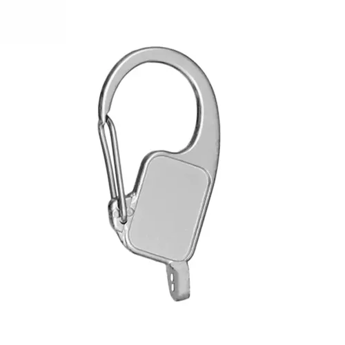 Chaveiro Mosquetão 2 Argolas -FC-6050