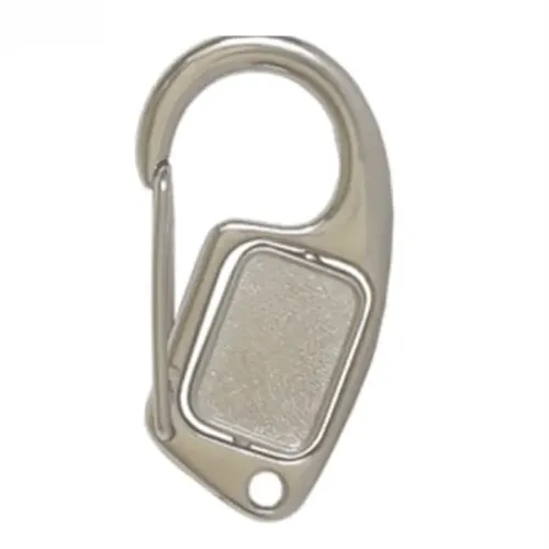 Chaveiro Mosquetão Duas Argolas-MAT-1305