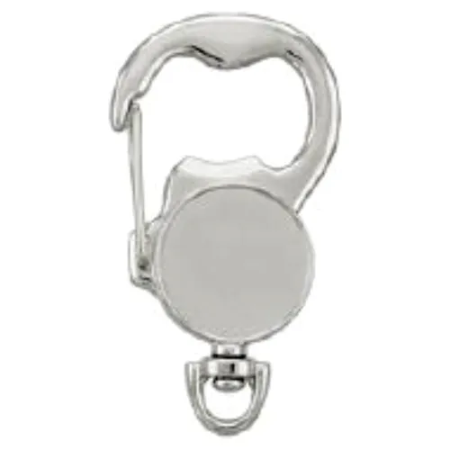 Chaveiro metal abridor com mosquetão-EMS65