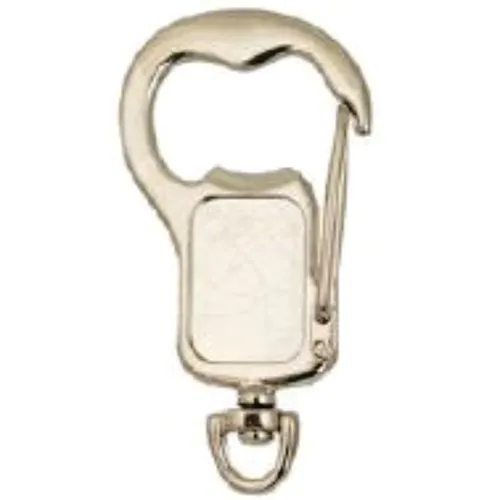 Chaveiro metal abridor com mosquetão-EMS64