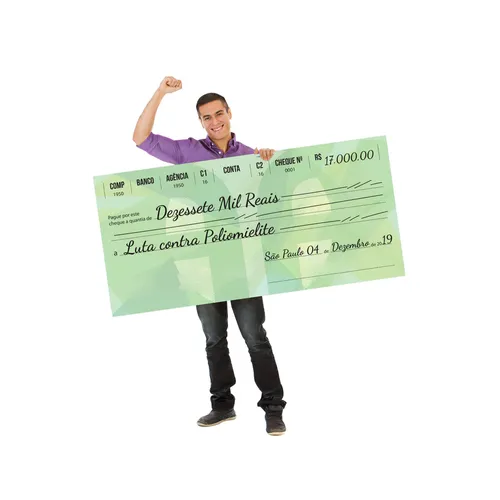 Cheque Gigante Premiação-LN366MM001