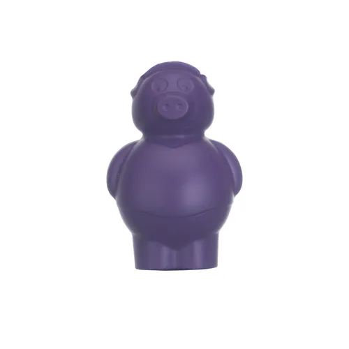 #Cofre Plástico Porquinho-P@13453-ROX