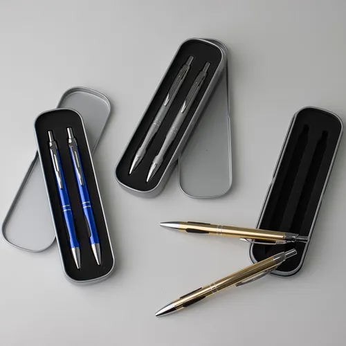 Conjunto Caneta e Lapiseira Metal-06078