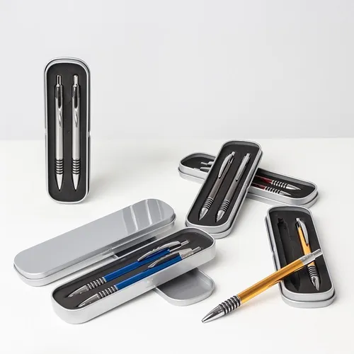 Conjunto Caneta e Lapiseira Metal-08094