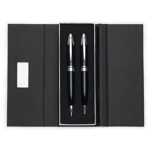 Conjunto Caneta e Lapiseira Metal-P@ER180PAR-PRE