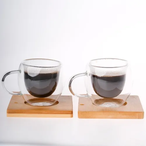 Conjunto de 2 xícaras de café 90ml-BG115