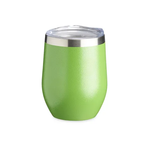 Copo Inox Texturizado Parede Dupla 320ml-14726T-VDC
