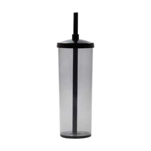 Copo Long Drink 330 ml c/ tampa e canudo-LN27FB051TC
