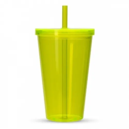 #Copo Plástico 1 Litro com Tampa-13892-VDC