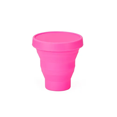#Copo Retrátil 200ml-P@14481-ROS #Copo Retrátil 200ml-P@14481-ROS