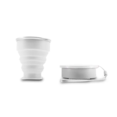 #Copo Retrátil Silicone 200ml-14340-BRA