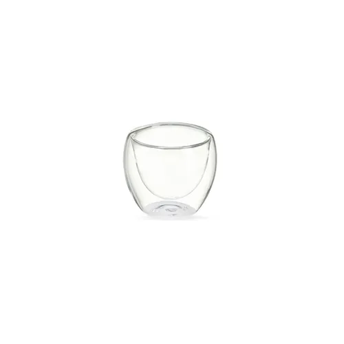 Copo Vidro Parede Dupla 80ml-06094
